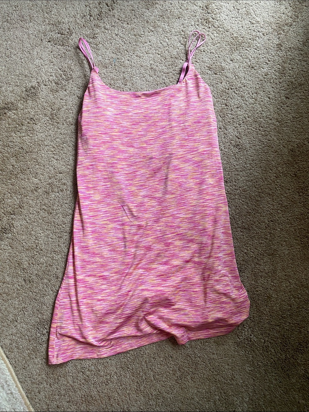 Altard State Pink Space-Dye Mini Athletic Dress